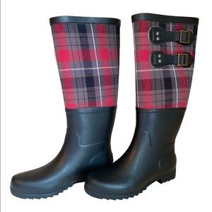 UGG Sabene Plaid Top Rainboot